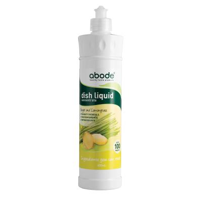Abode Dish Liquid Concentrate Ginger & Lemongrass 600ml
